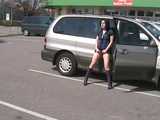 033019 Renee Takes A Standing Pee In The Supermarket Car Park 6