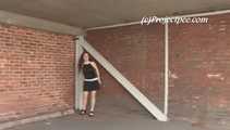 062005 Melina Takes A long Pee In A Loading Bay 4