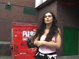 016112 Eve Takes A Risky Pee Beside A Dumpster 4