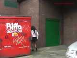 016112 Eve Takes A Risky Pee Beside A Dumpster 9