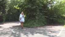 047003 Yassie Pees In A Suburban Parking Area 7
