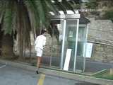 016163 Eve Pees In The Phone Booth 4