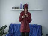 Get 4 Video Clips with Jill in shiny nylon Rainwear from the Years 2005-2008 in one Package! 7