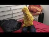Get 2 Videos with Jenny from our 2011 Archive enjoying her Shiny Nylon Rainwear 5
