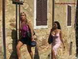 016130 Eve Pees In An Ancient Staircase 5