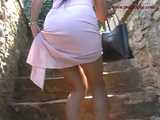 016130 Eve Pees In An Ancient Staircase 9