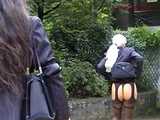025007 Genevieve Pees In A Driveway 4