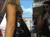 023069 Ewa Actually Pees Whilst Seated In A Pavement Cafe 5