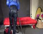 Get 3 Archive Videos with Destiny enjoying her shiny nylon Downwear from 2016. 7