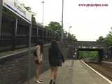 029005 Robyn Pees On Wombwell Station Platform 4