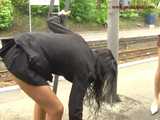016102 Eve Leaves A Real Flood By The Railway Signal 7