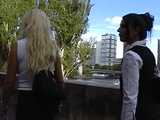 025014 Genevieve Takes A Nervous Pee At The Roadside 6