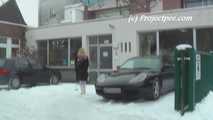 047040 Yassie  Takes A Cheeky Pee In An Office Car Park 4