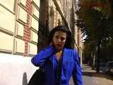 016086 Eve Pees In The Garage Entrance 4