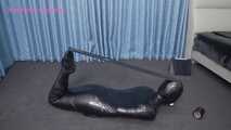 Xiaoyu Mummified in Reverse Bow and Breath Control 10