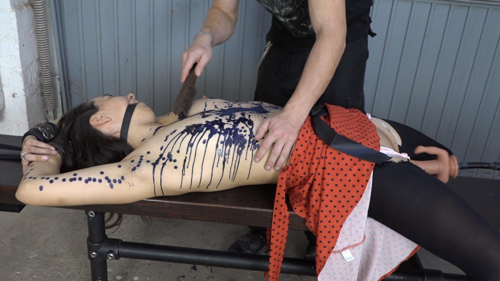 Fucking Machine And Candle Wax