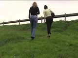 023063 Ewa Takes Her Turn To Pee In The Ditch 9