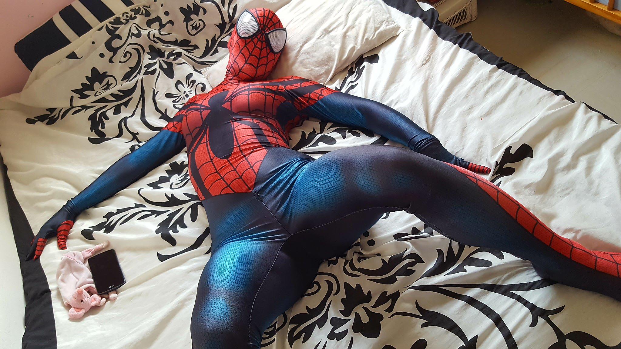 Spider Girl Porn Fetish - Pics From Shooting with Spider Girl