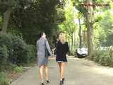 023027 Ewa's First Outdoor Pee In Italy 8