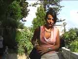 016159 The Plumber Is Still Working In The Bathroom And So Eve Pees In The Hotel Garden  4