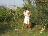 016137 Eve Also Pees By The Vines & Pinches A Few Grapes 8