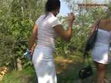016137 Eve Also Pees By The Vines & Pinches A Few Grapes 9