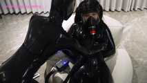 Xiaomeng and Xiaoyu Mutual Breathplay in Latex 5