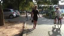 047027 Yassie Is Very Nearly Caught Peeing In The Town Square 8