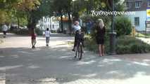 047027 Yassie Is Very Nearly Caught Peeing In The Town Square 9