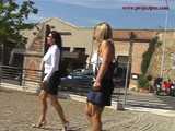 016128 Eve Has To Pee From A Bench Before Entering San Gimignano 4