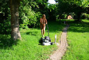 Nude in my garden 8