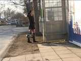 033015 Renee Takes A Pee On The Busy Street 4