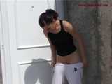 033001 Renee Forgets Her Key And Has To Pee On The Doorstep 9